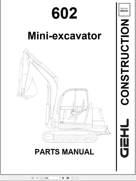 gehl mini excavator stick switch controller|gehl parts diagram.